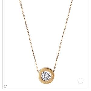 Michael Kors Gold Pendant Necklace